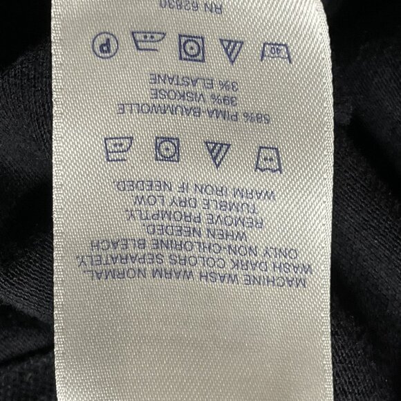 Lands End Faux Wrap Black Long Dress Plus Size 3X Sleeveless u - Picture 8 of 8